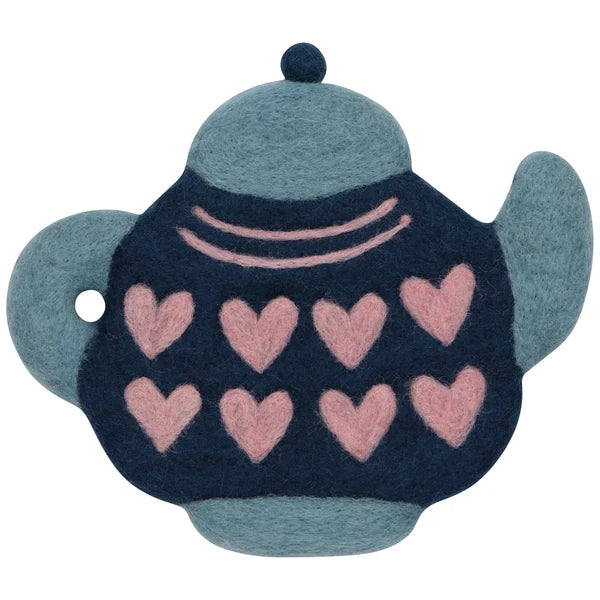 Tea Pot Felt Wool Trivet