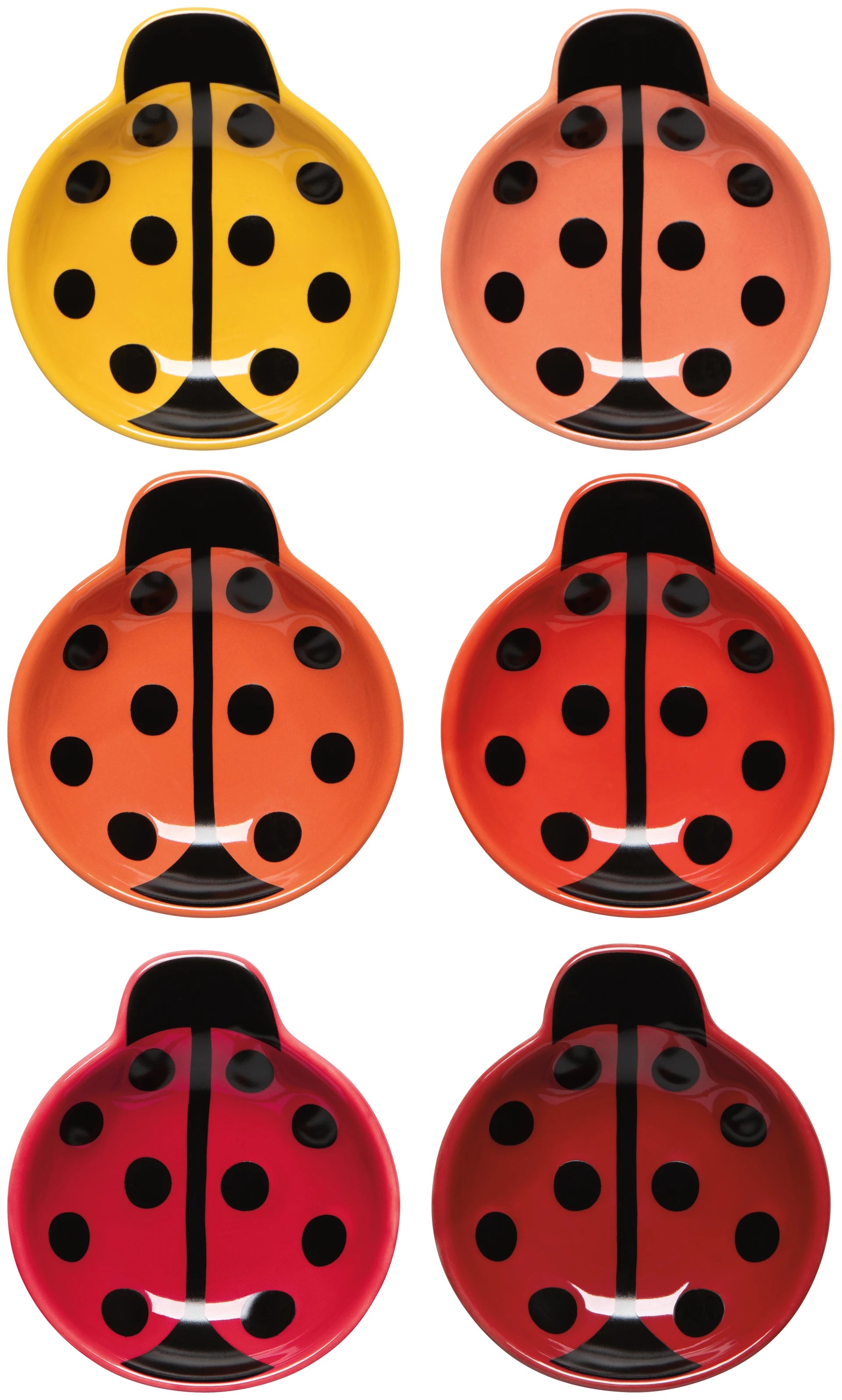 Ladybugs Pinch Bowls, Set of 6
