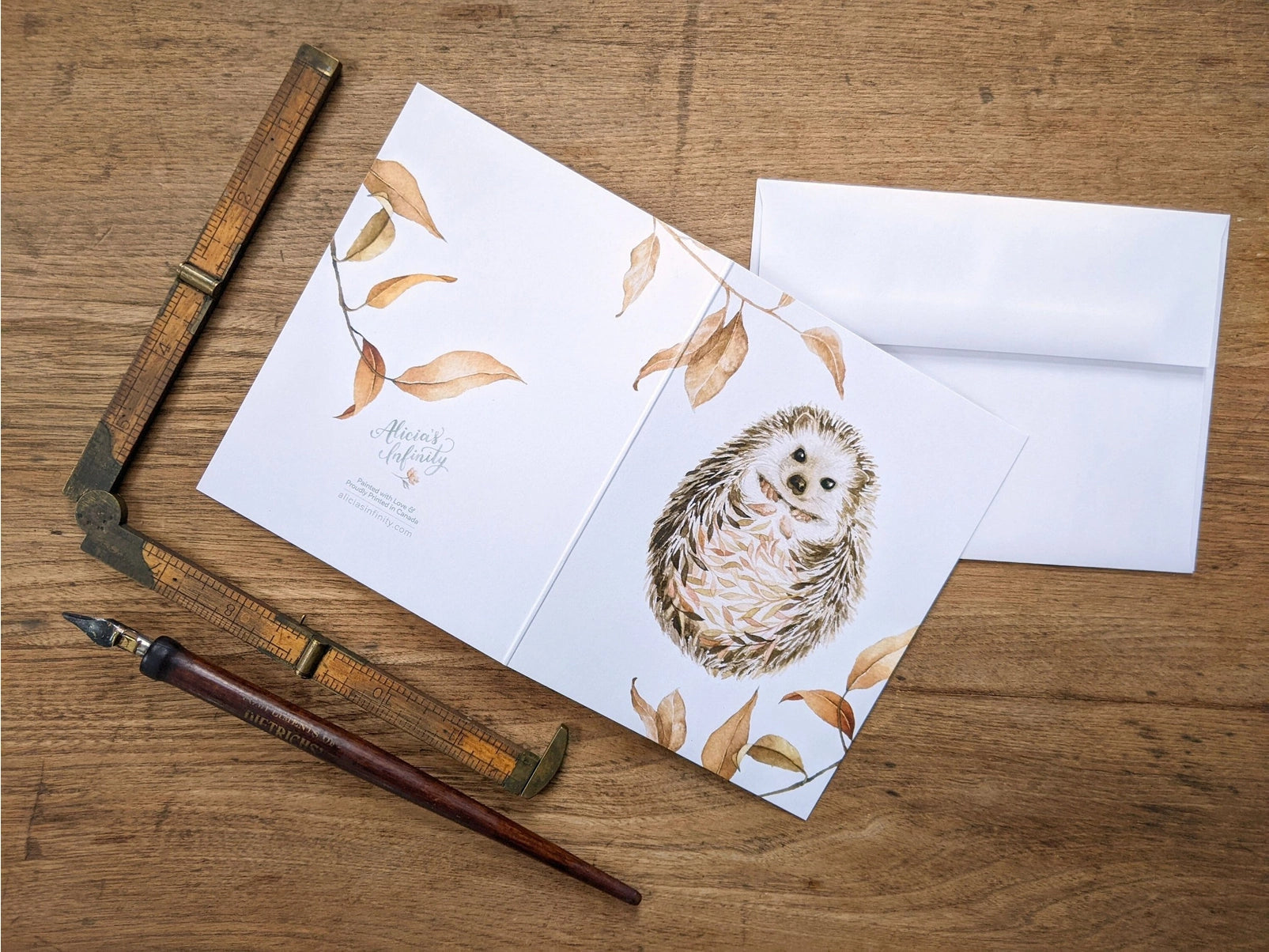 Hedgehog, Greeting Card
