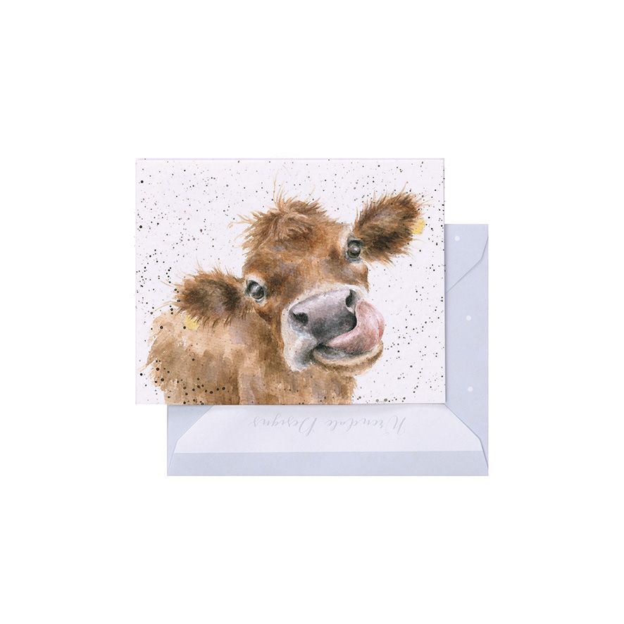 Moooo Cow Enclosure Card