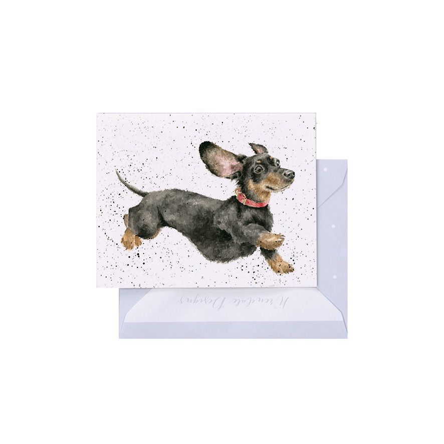 That Friday Feeling Dachshund Enclosure Card