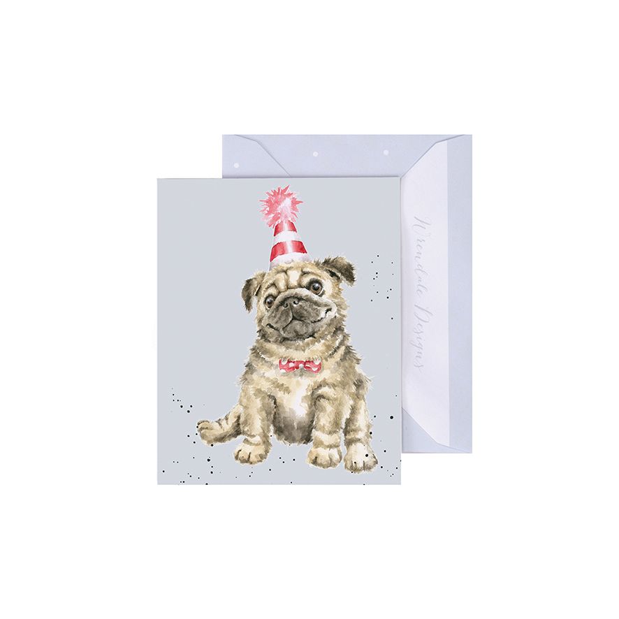 Another Wrinkle Pug Enclosure Card