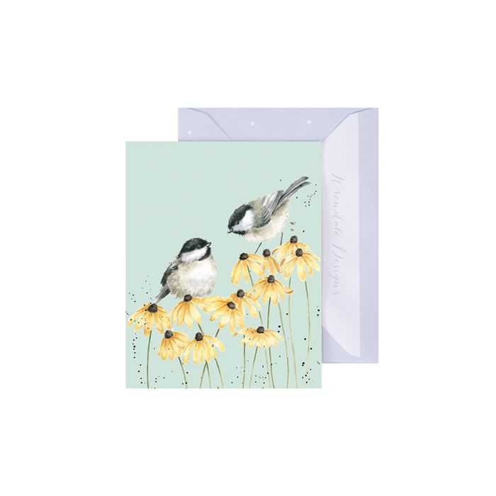 Chickadees Enclosure Card
