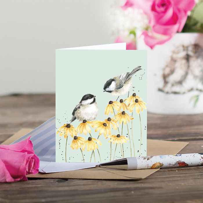 Chickadees Enclosure Card