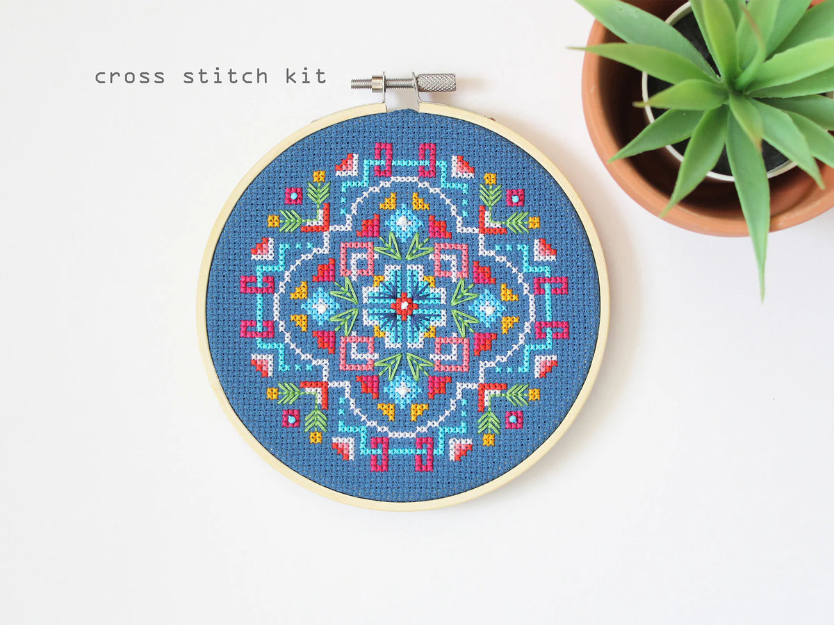 Twilight Garden Counted Cross Stitch Kit π¨π¦
