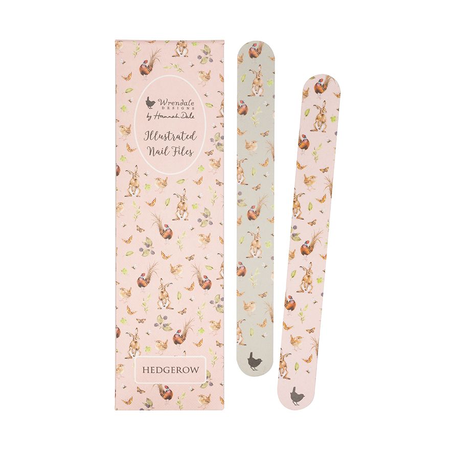 Hedgerow Country Animal Nail File Set