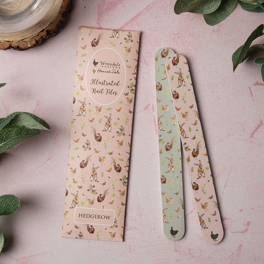 Hedgerow Country Animal Nail File Set