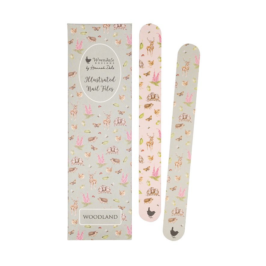 Woodland Animal Nail File Set
