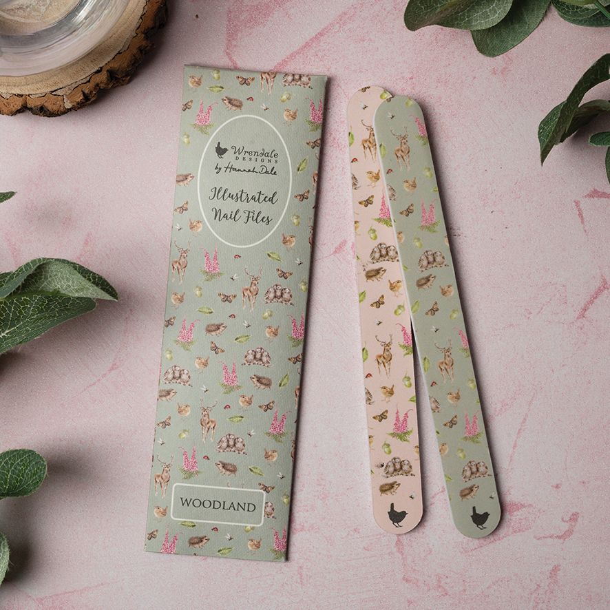 Woodland Animal Nail File Set