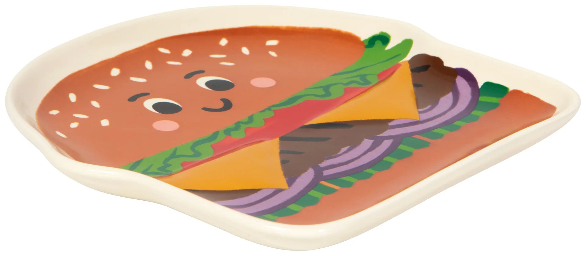 Burger Buddy Shaped Dish