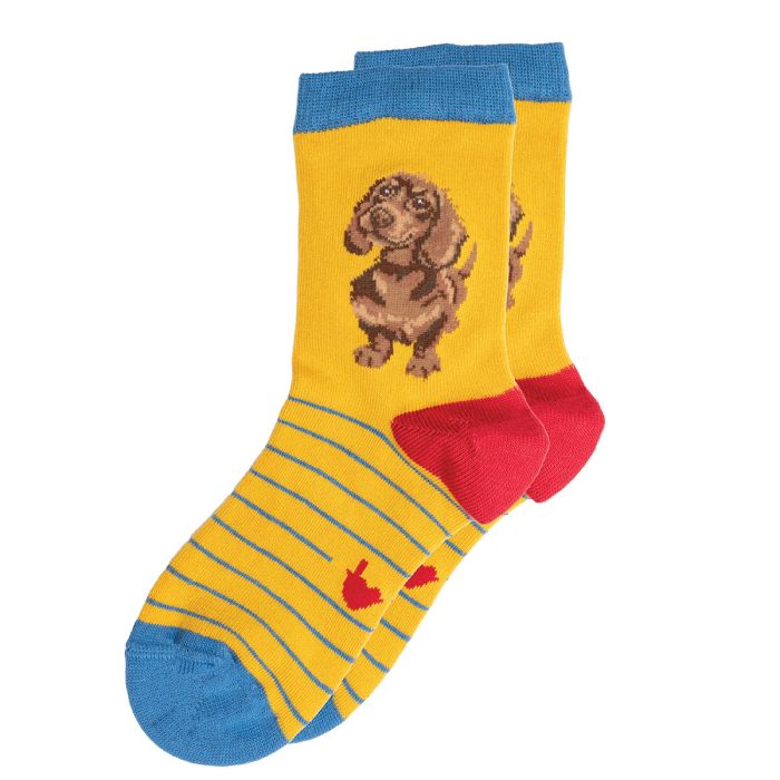 Little One Dachshund, Children's Crew Socks