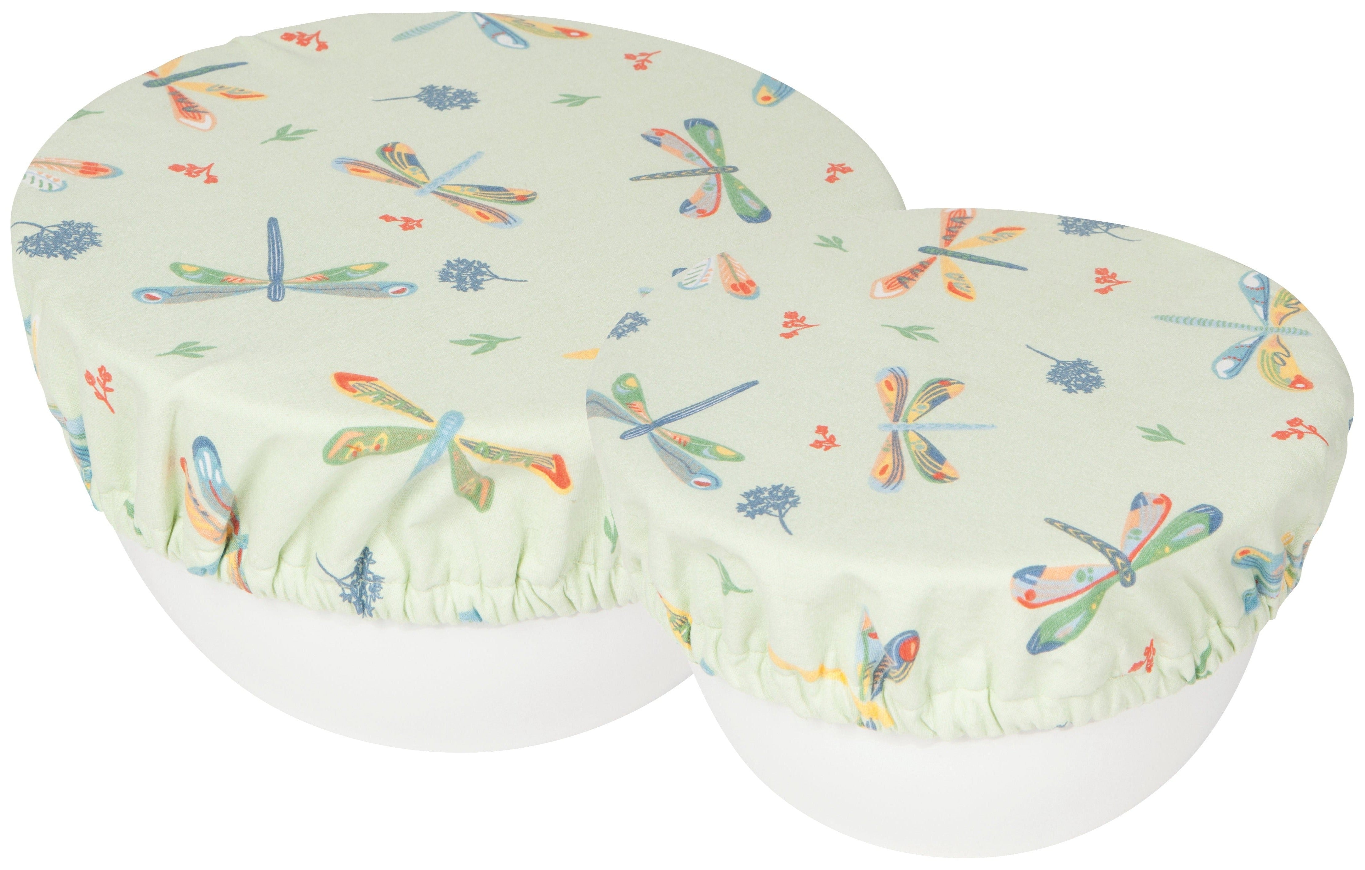 Dragonfly Bowl Covers, Set of 2