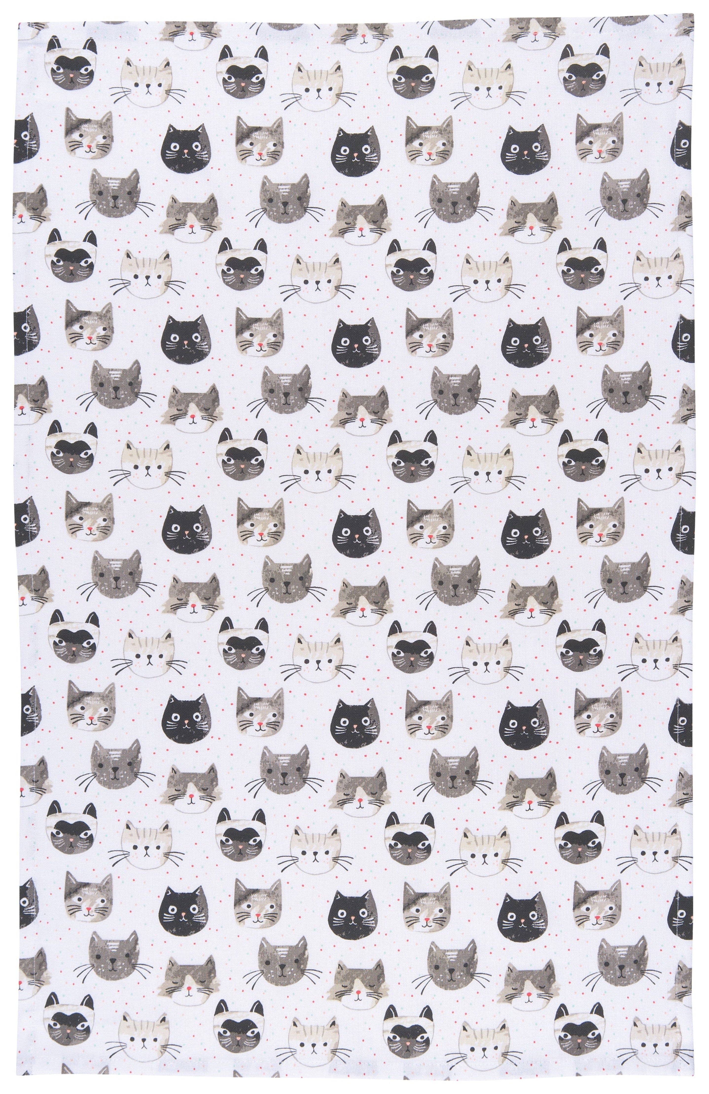 Cats Meow Tea Towel