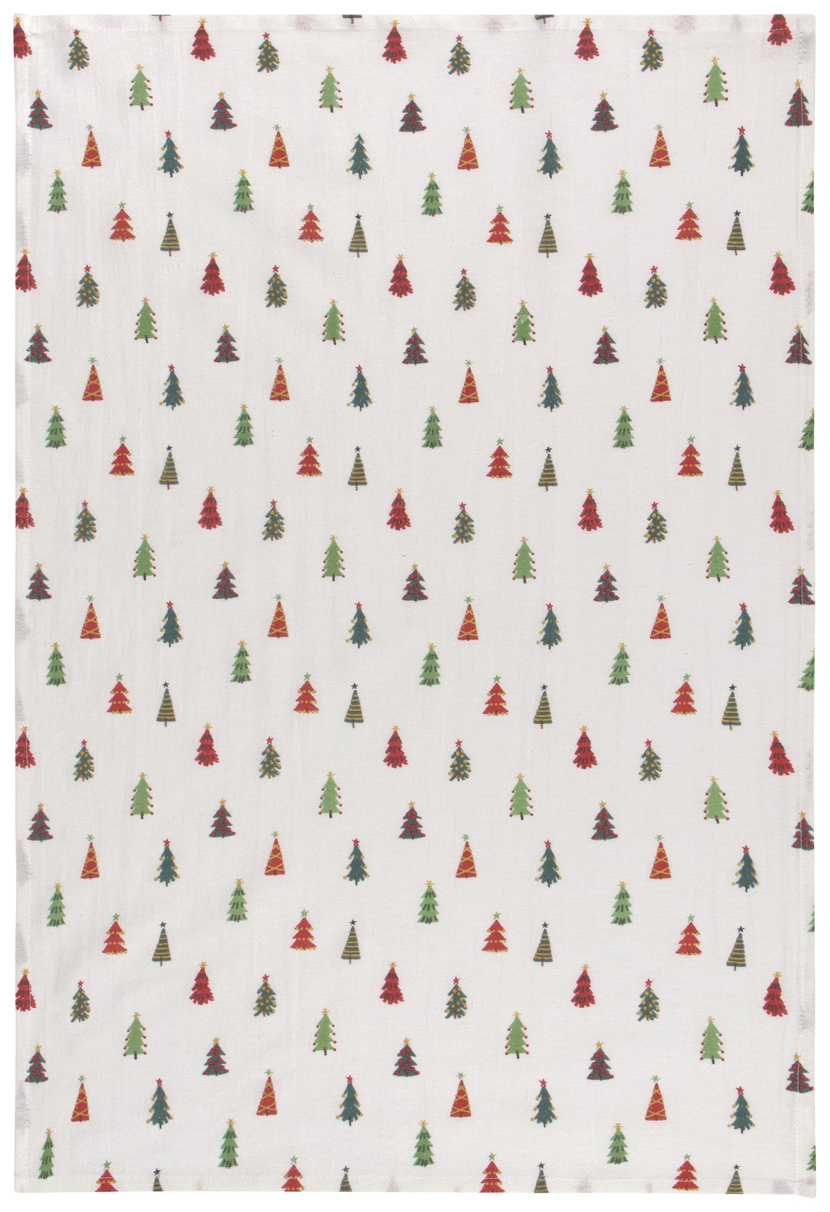 Merry & Bright Christmas Flour Sack Tea Towels, Set of 3