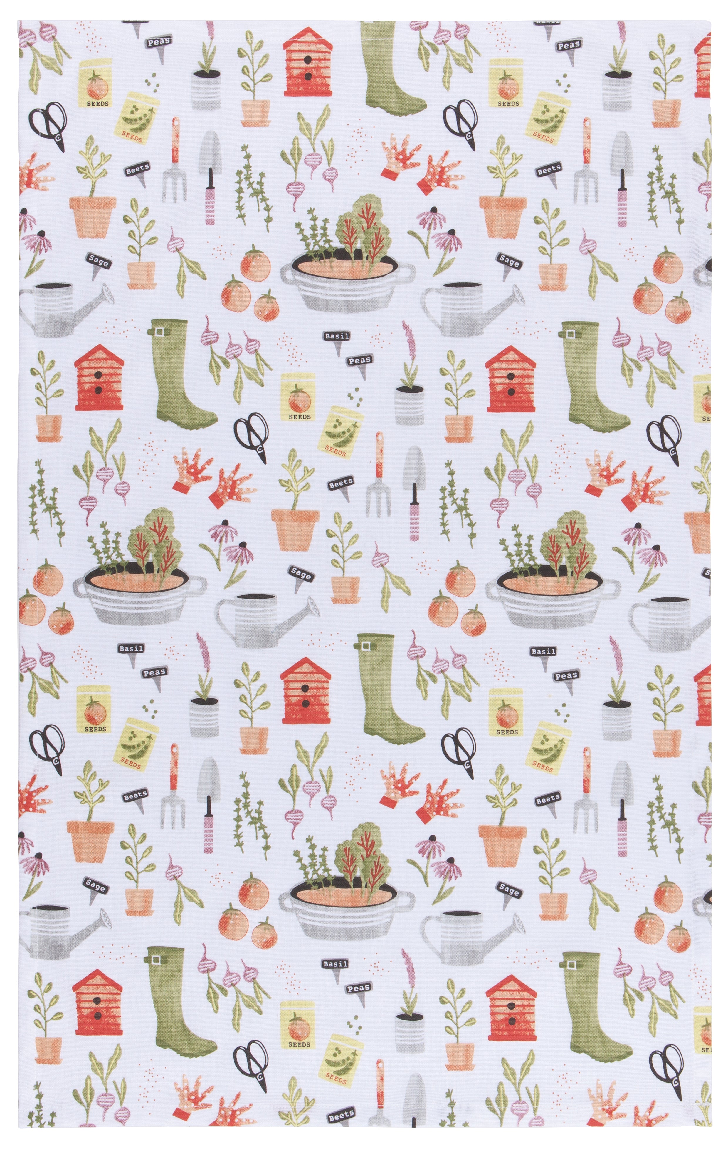 In the Garden Dishtowels, Set of 2