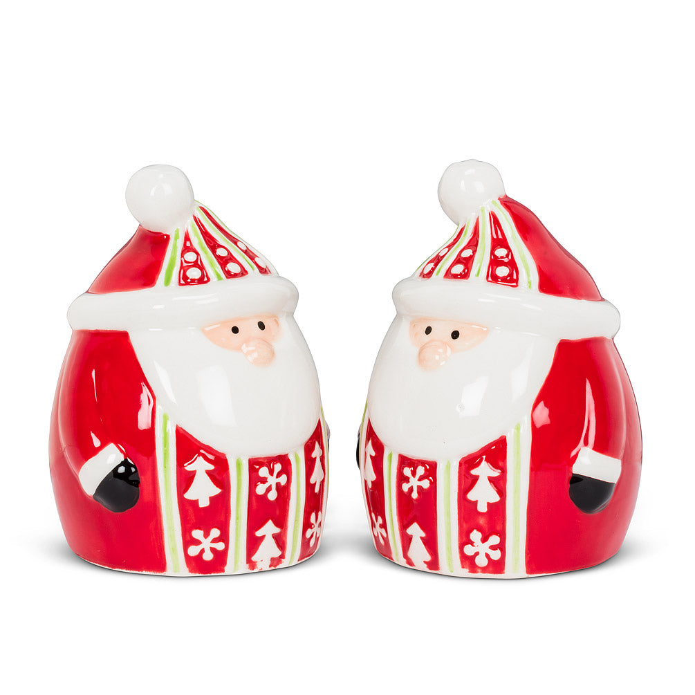 Jolly Santa Salt & Pepper