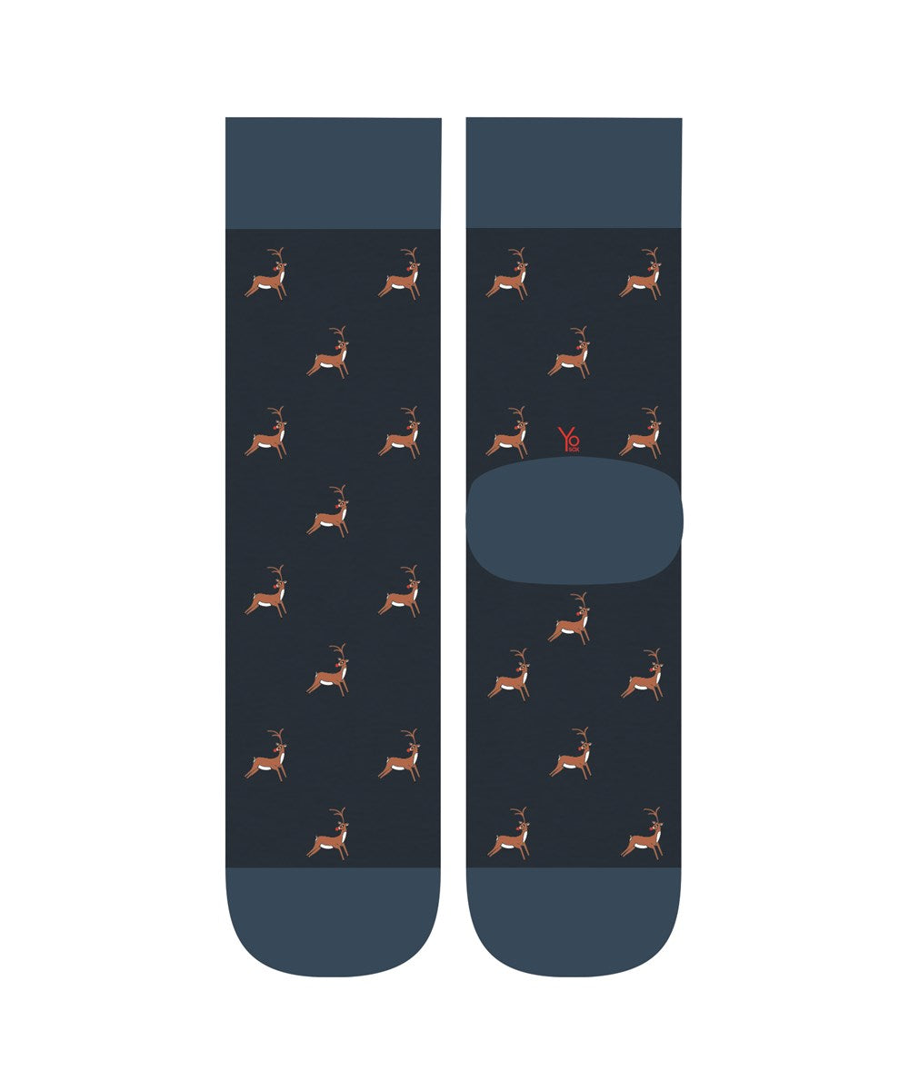 Rudolph, Holiday Crew Socks