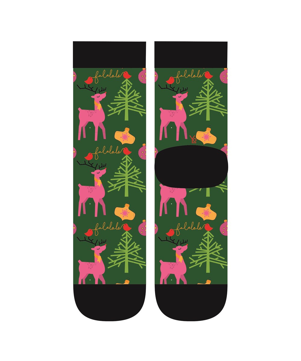 Season Greetings, Holiday Crew Socks