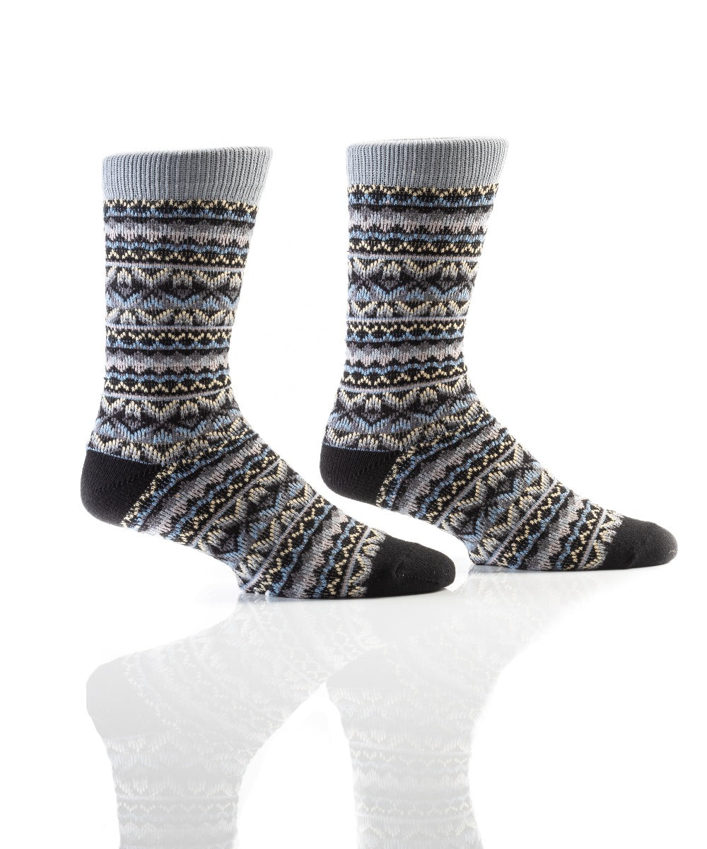 Men's Softies Crew Socks, Black