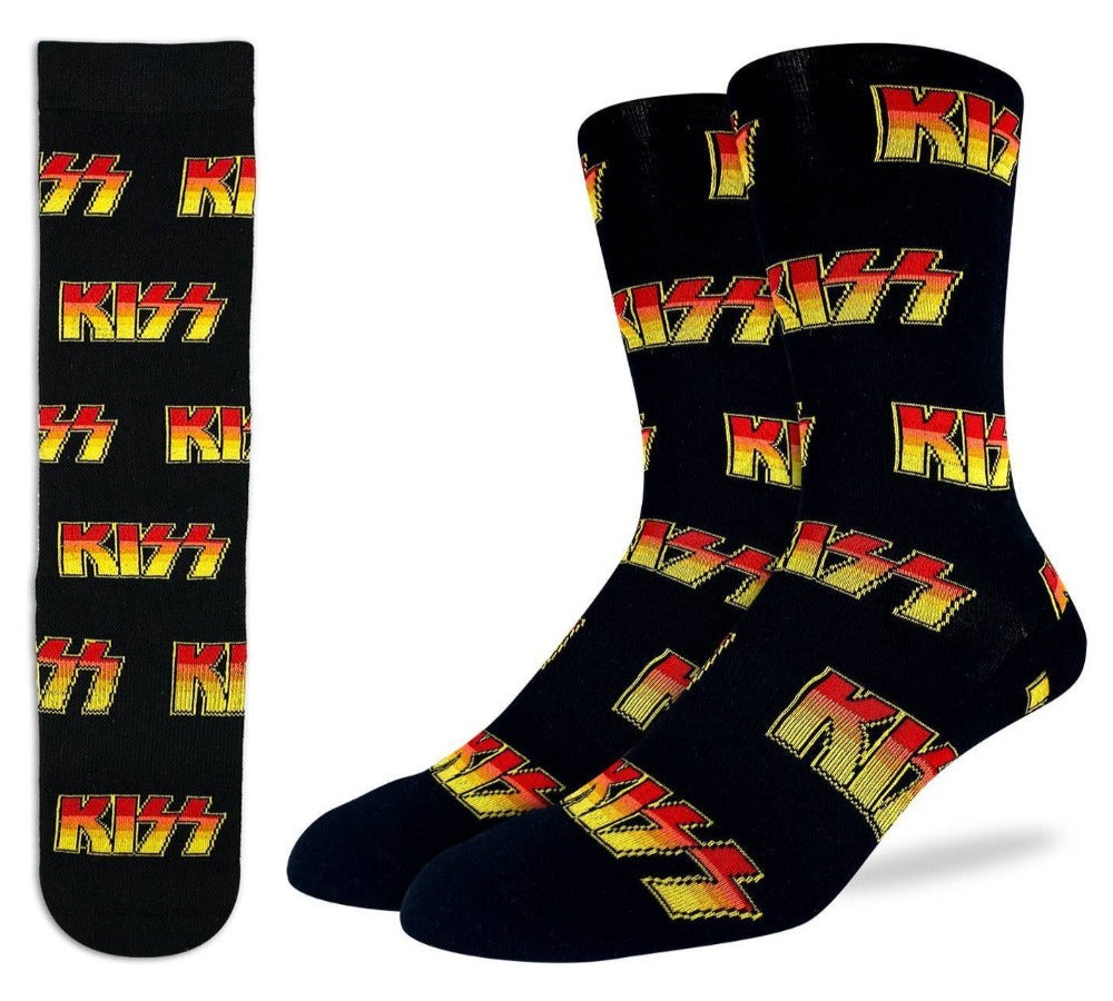 KISS Logo, Active Fit Socks