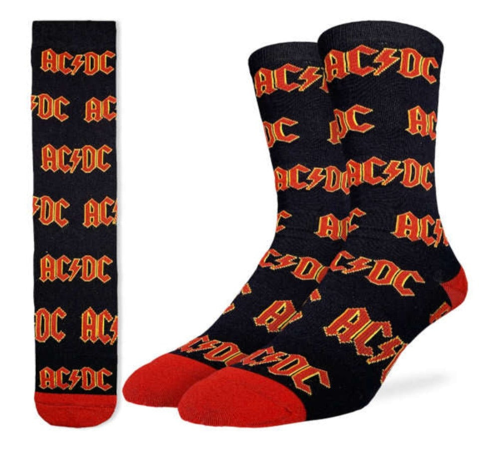 AC/DC Logo, Active Fit Socks