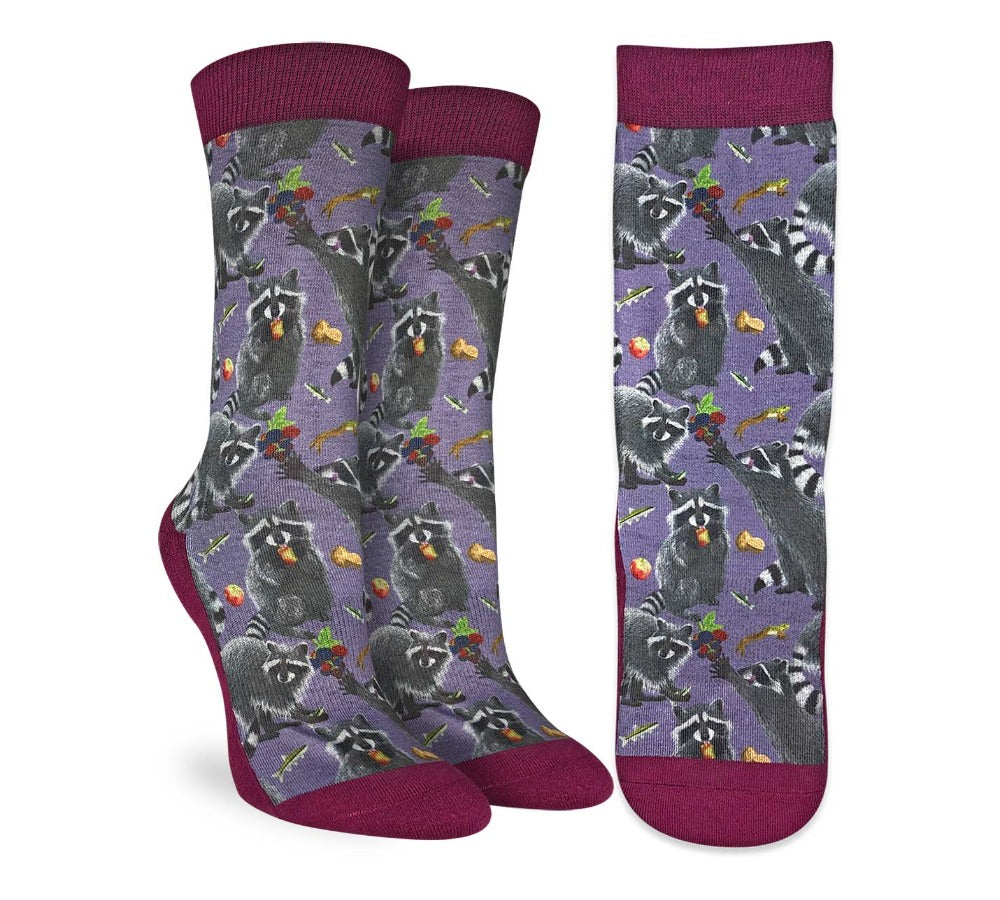 Hungry Raccoons, Active Fit Socks