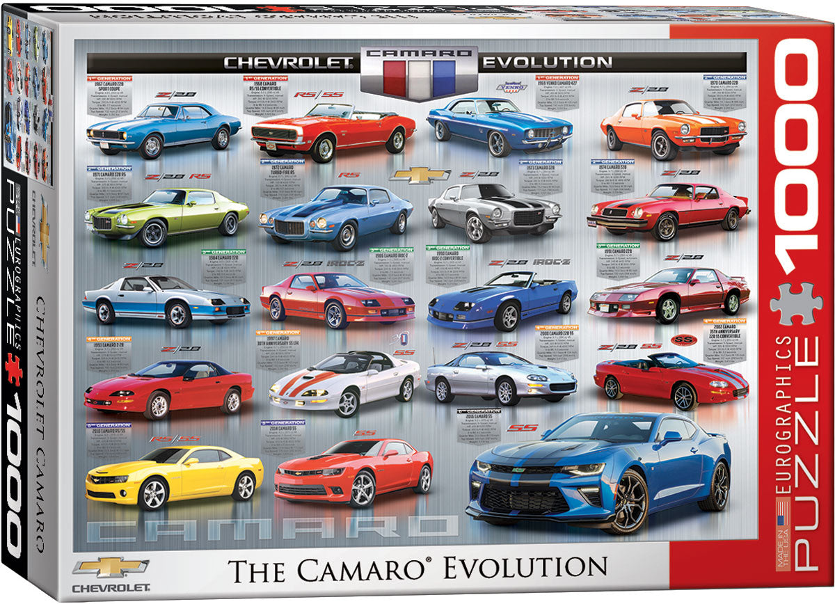 Camaro Evolution, 1000 Piece Puzzle