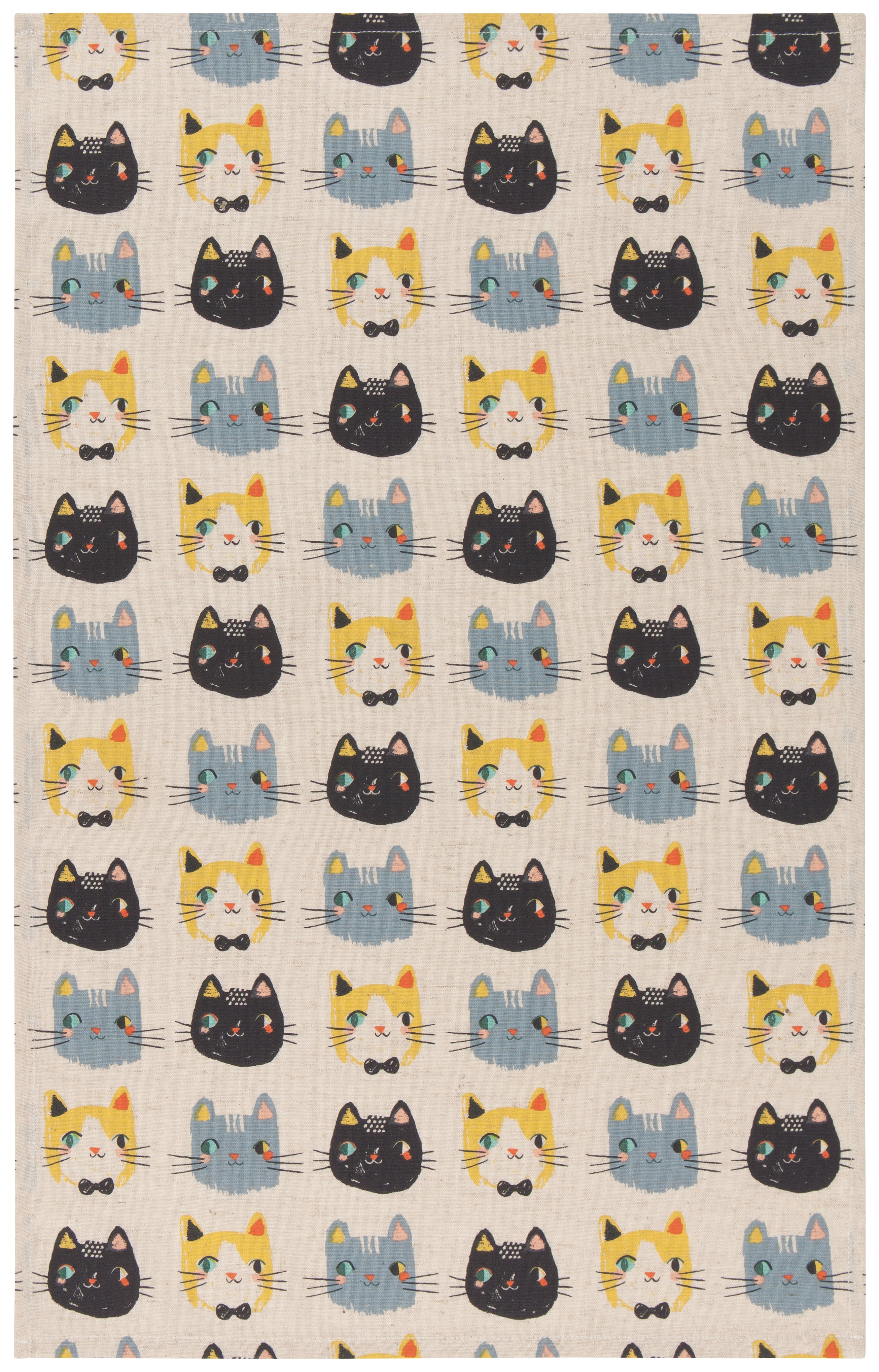 Meow Meow Dishtowels, Set of 2