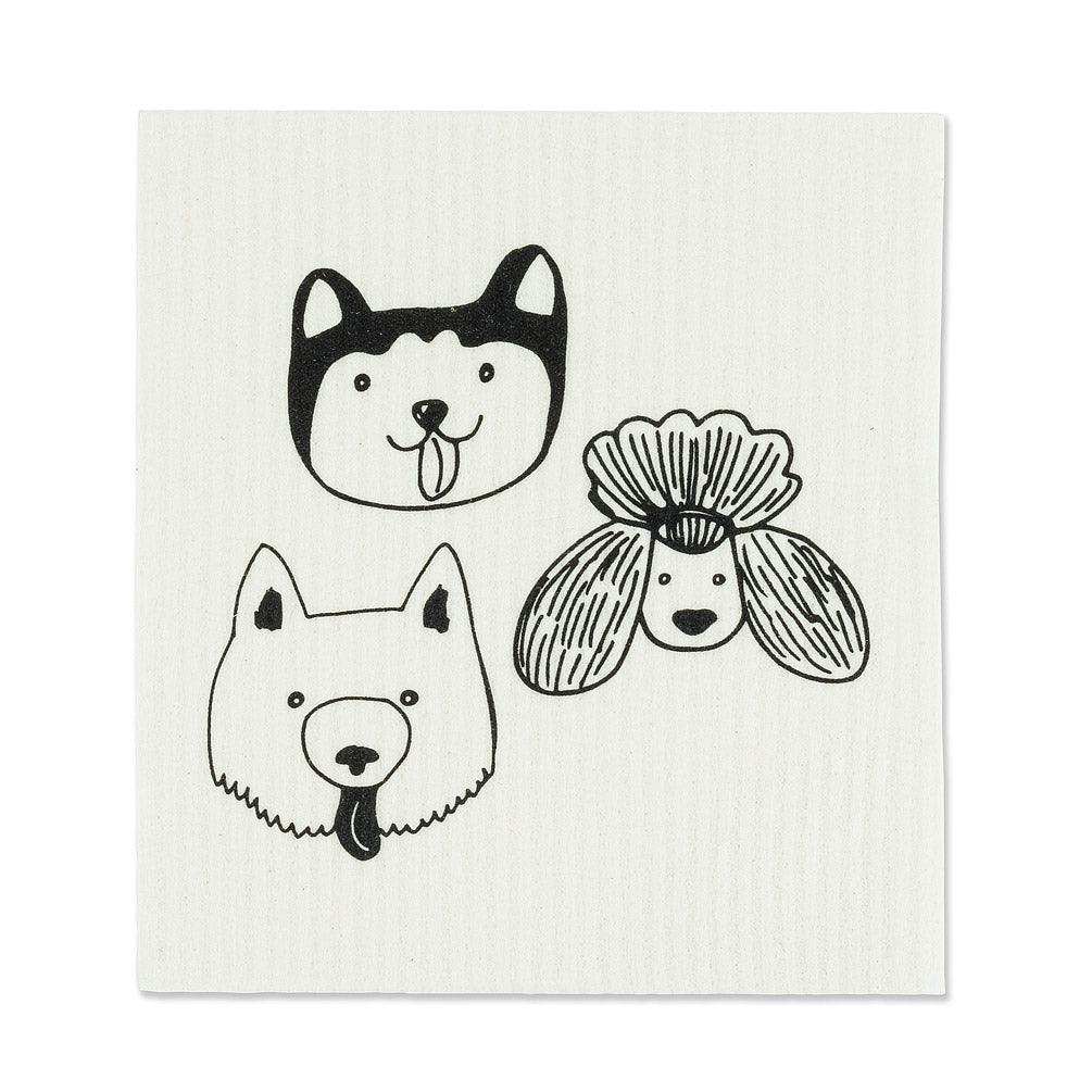 Simple Dog Faces, Set of 2