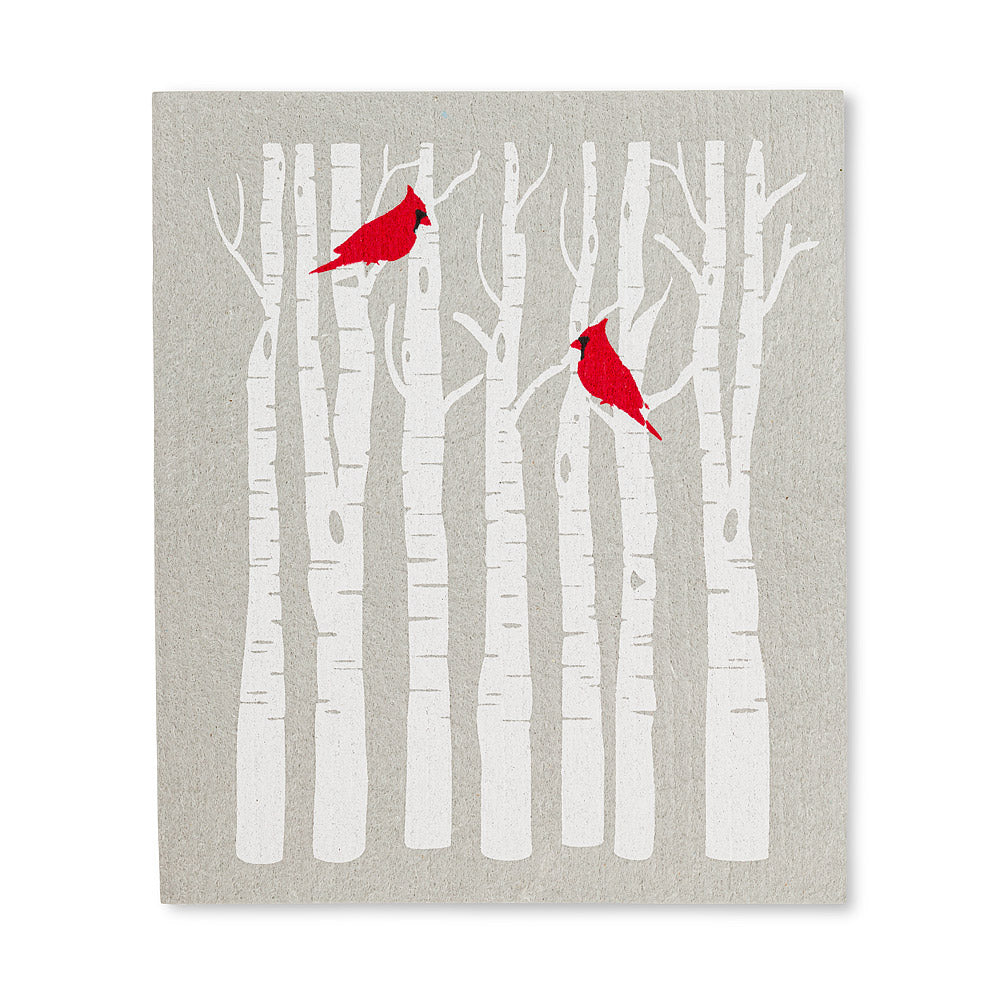 Cardinal in Tree, Set of 2