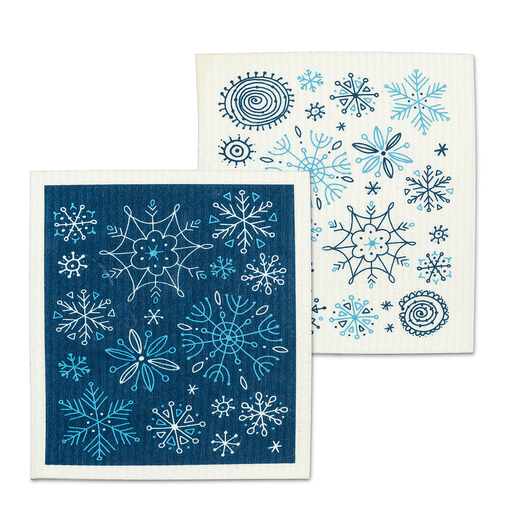 Allover Snowflakes, Set of 2