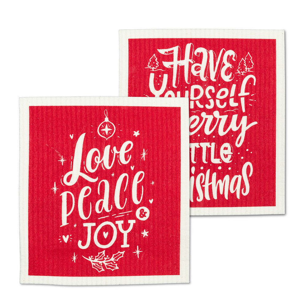 Love, Peace, Joy, Set of 2