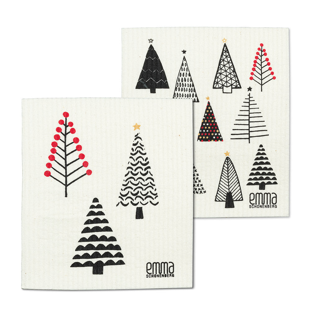 Modern Trees, Set of 2