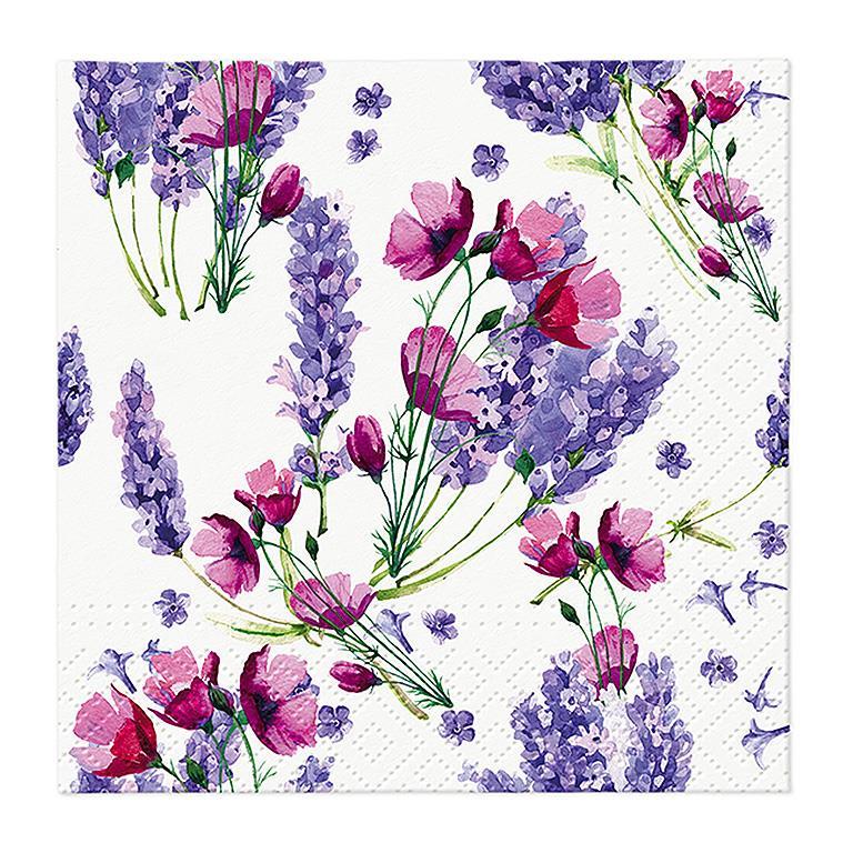 Lavender Cocktail Napkins