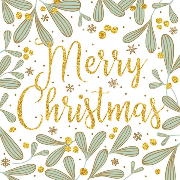 Merry Christmas Lunch Napkins