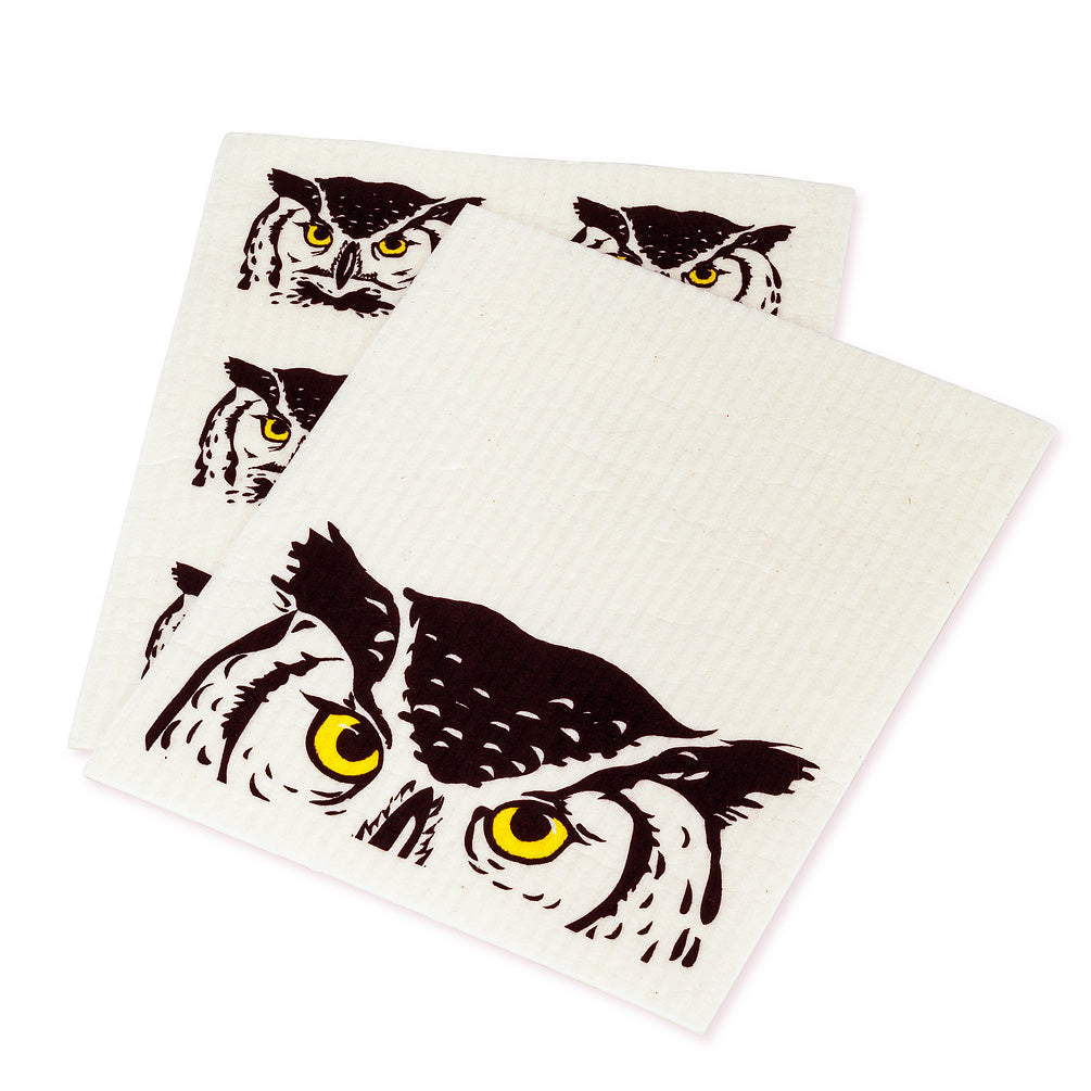 Peeking Owl, Set of 2