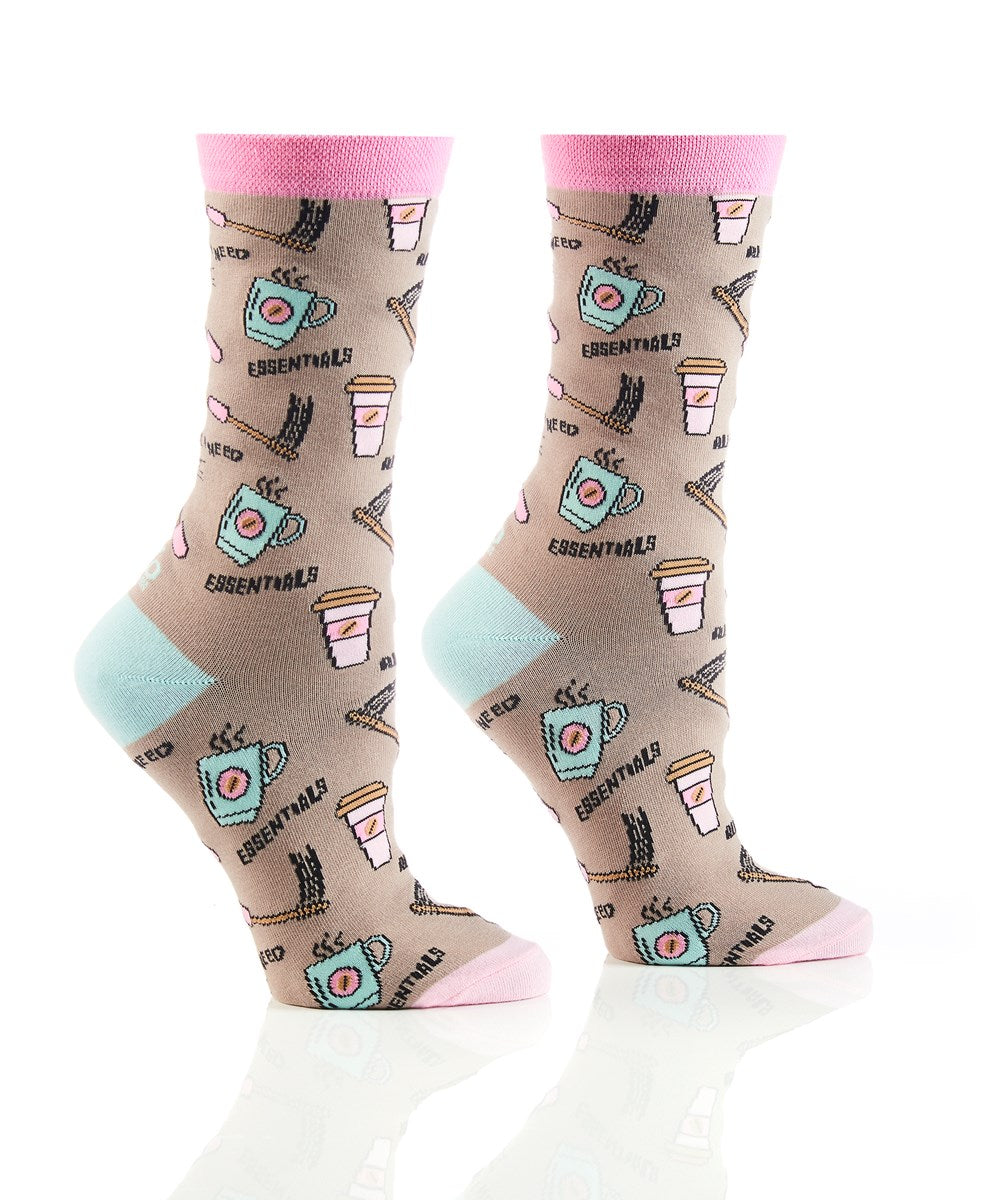 Coffee is Always Essential, Crew Socks