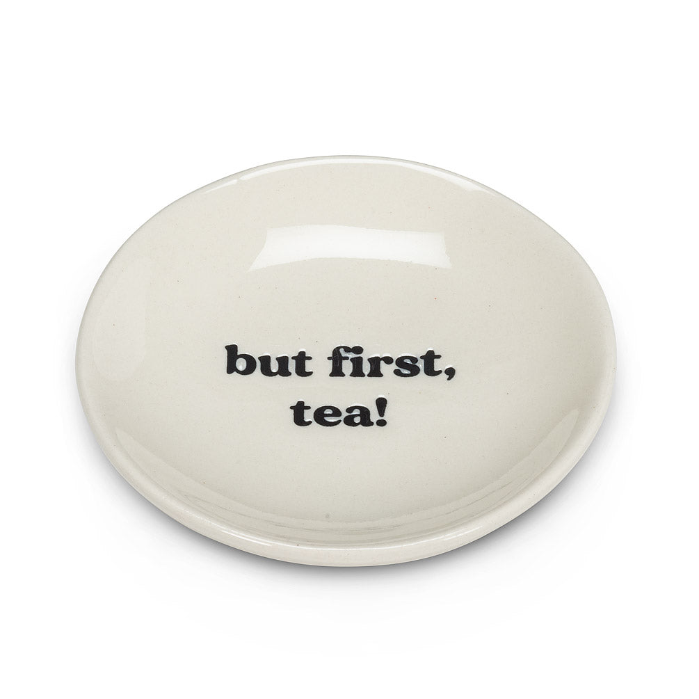 But First, Tea, Tea Bag Plate