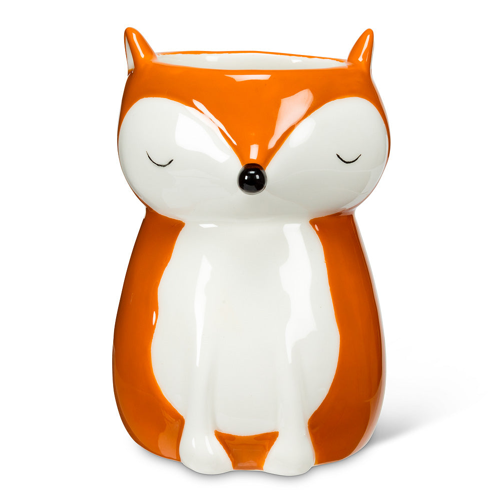 Sitting Fox Planter/Vase