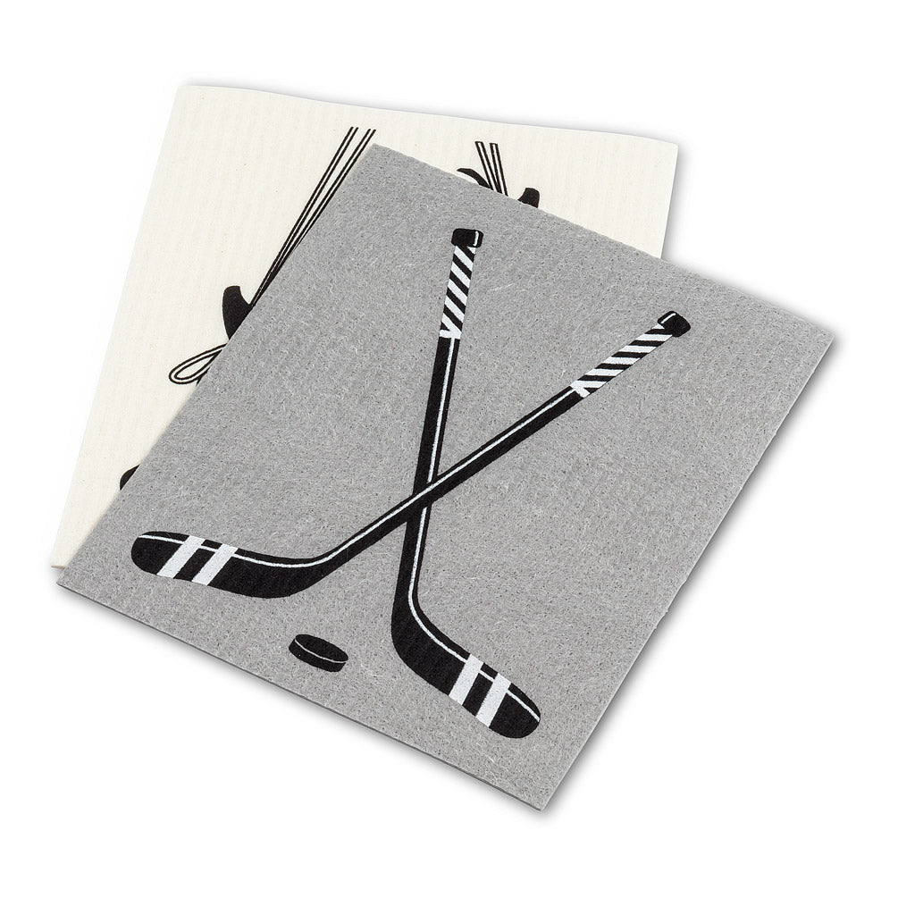 Hockey Skates & Stick, Set of 2