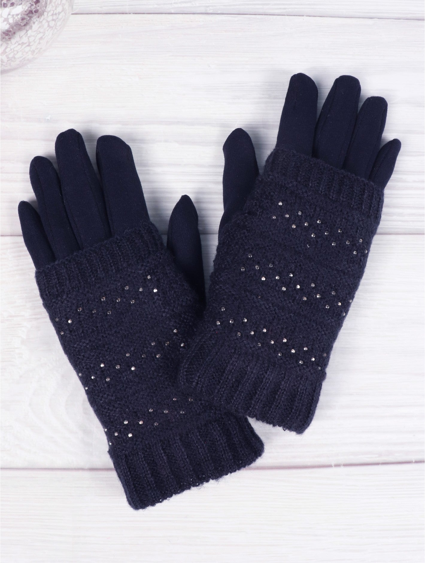 Cozy Sequins in Navy