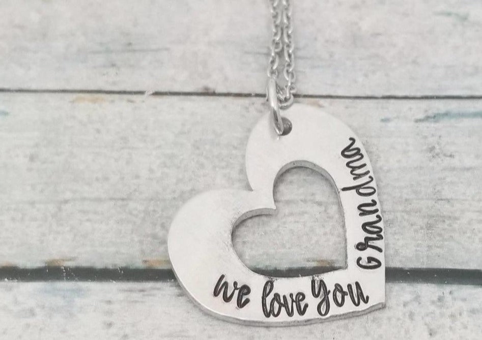 We Love You Grandma, Necklace