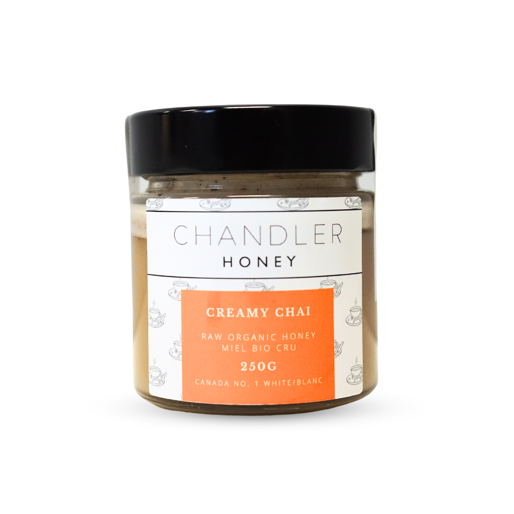 Creamy Chai Raw Honey(*15)
