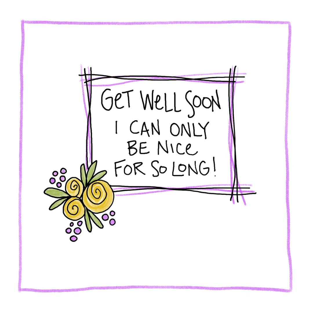 Get Well Soon, Greeting Card