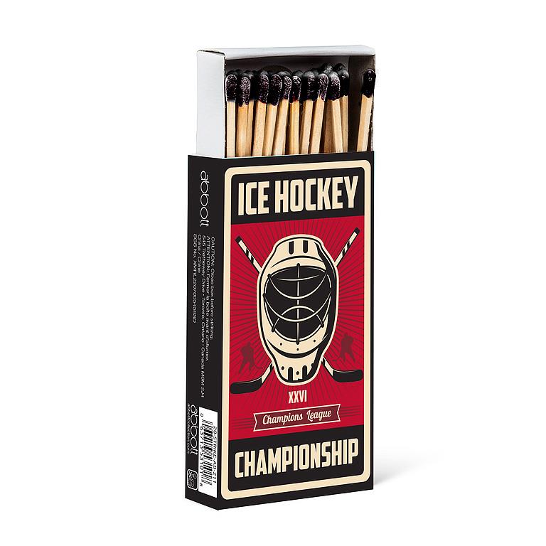 Retro Hockey Print Matches