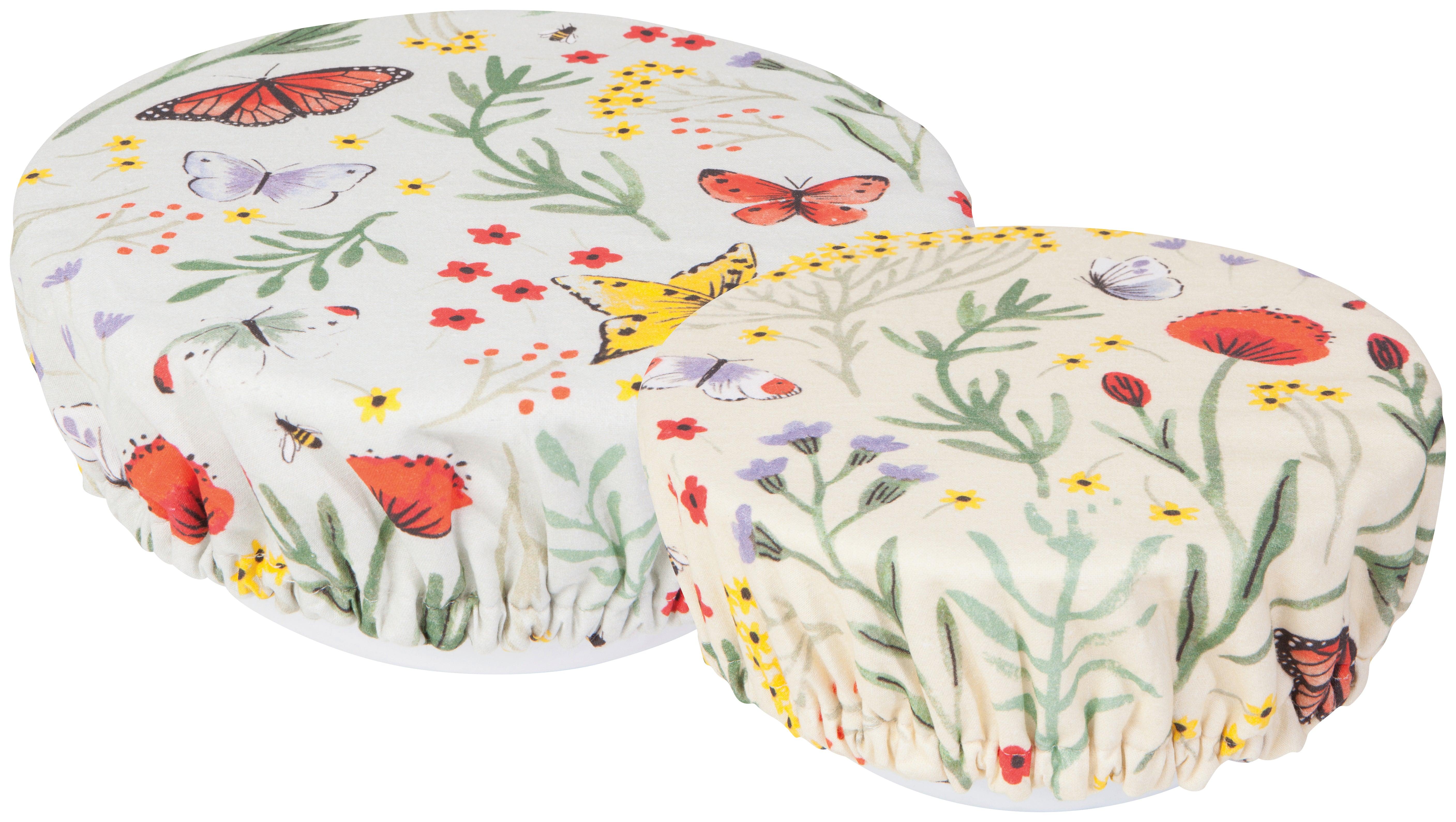 Morning Meadow Bowl Covers, Set of 2