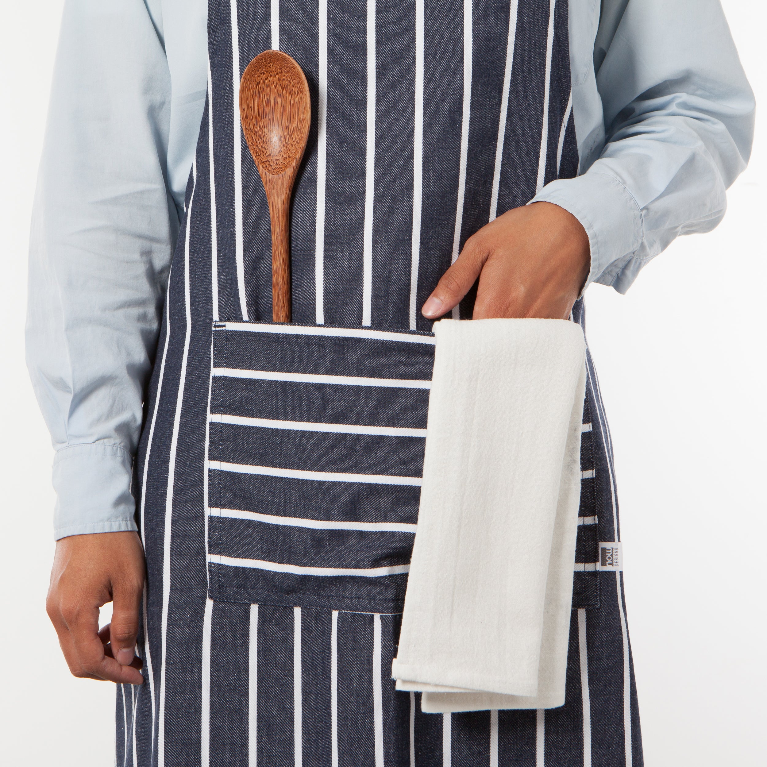 Butcher Stripe Oversized Mighty Apron