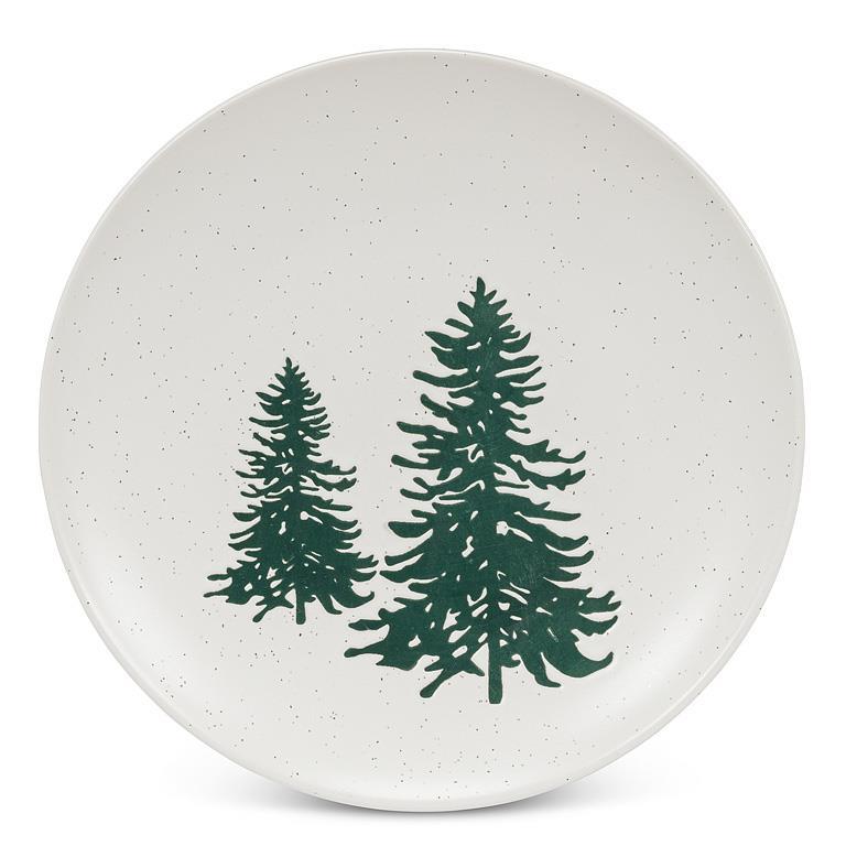 Small Plate with Trees
