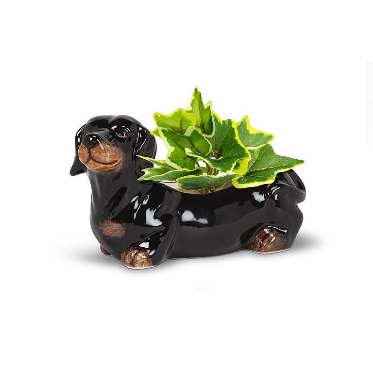 Small Dachshund Planter