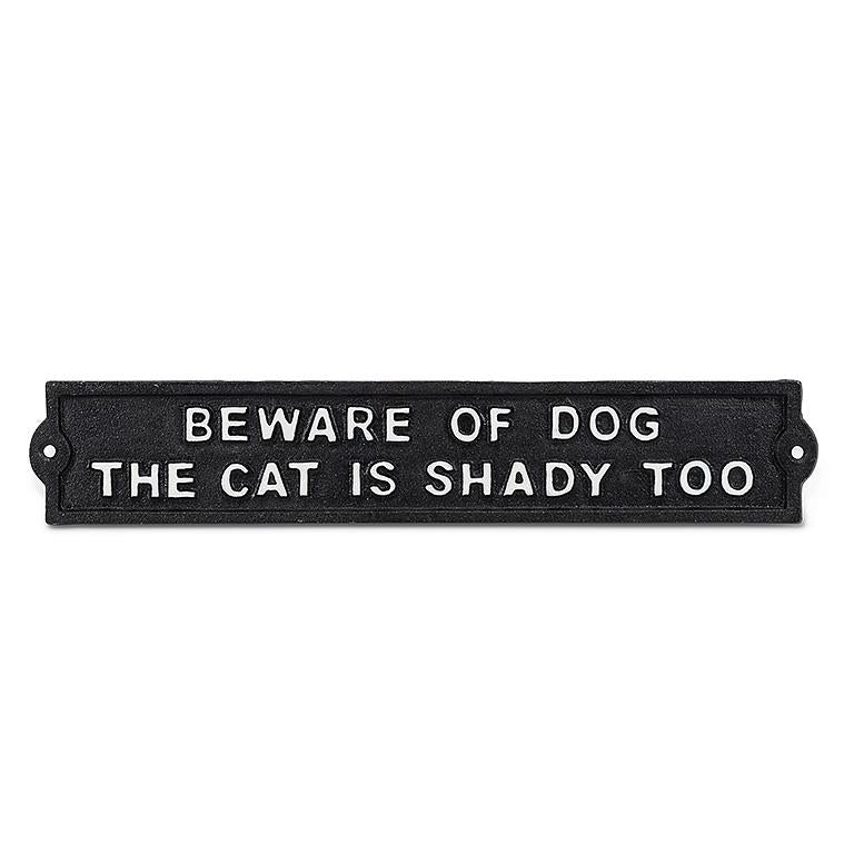"Beware of Dog" Sign